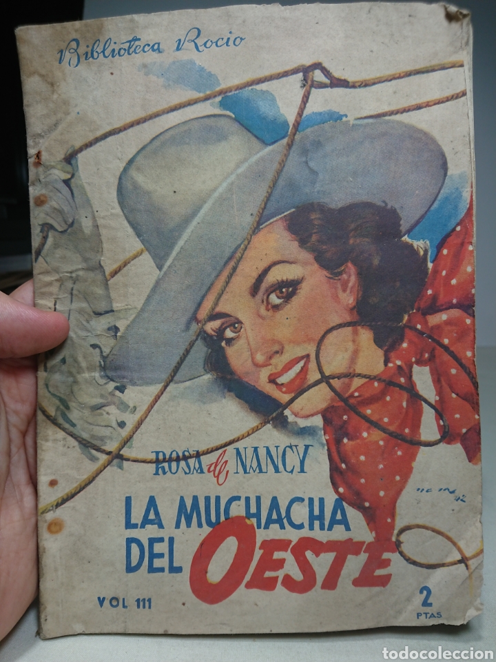 Libros: La Muchacha del Oeste, Rosa de Nancy, Biblioteca Roc&iacute;o - Foto 1