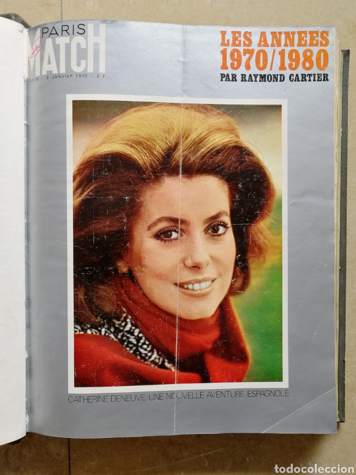 Libros: PARIS MATCH. TOMO I. 1970 - Foto 2