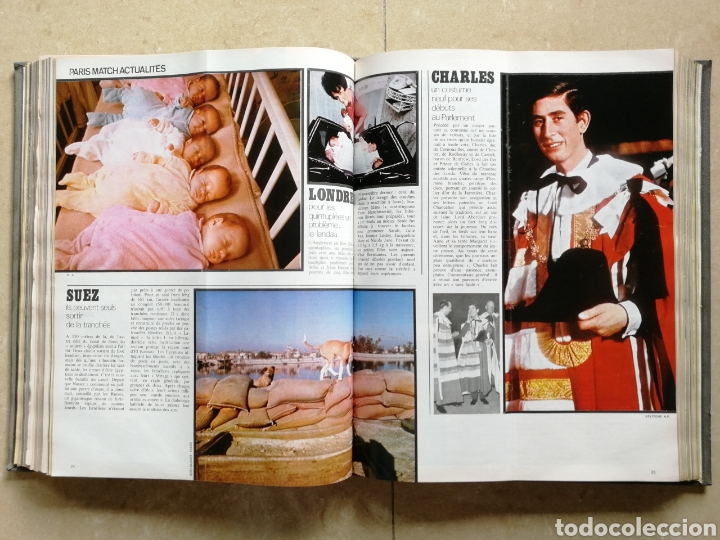 Libros: PARIS MATCH. TOMO I. 1970 - Foto 13
