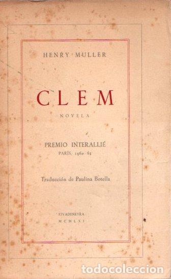 Libros: Clem - Muller, Henry - Foto 1