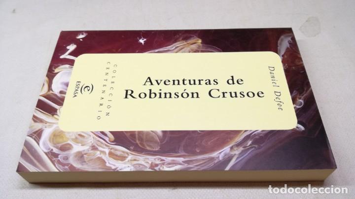 Libros: AVENTURAS DE ROBINSON CRUSOE / DANIEL DEFOE / ESPASA / COLECCI&Oacute;N CENTENARIO - Foto 1