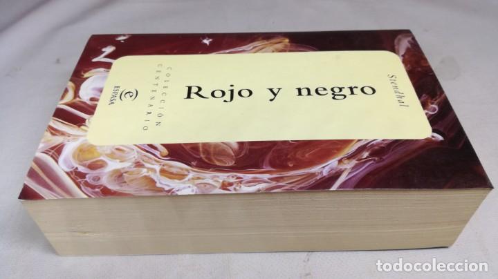 Libros: ROJO Y NEGRO / STENDHAL / ESPASA / COLECCI&Oacute;N CENTENARIO - Foto 1