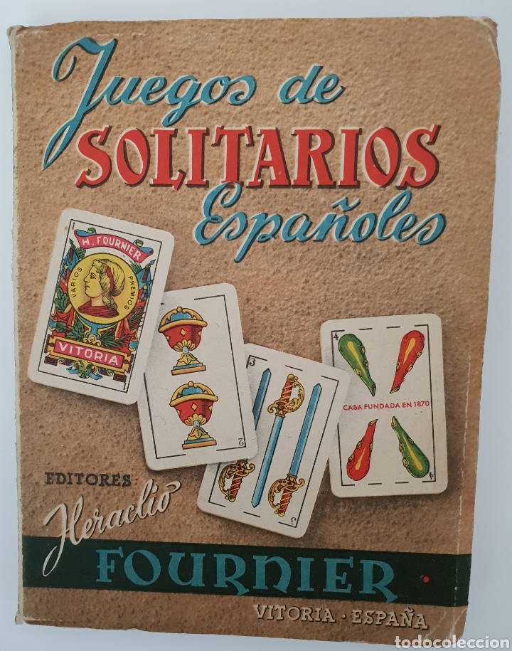 Libros: Juegos de solitarios espa&ntilde;oles - Foto 1