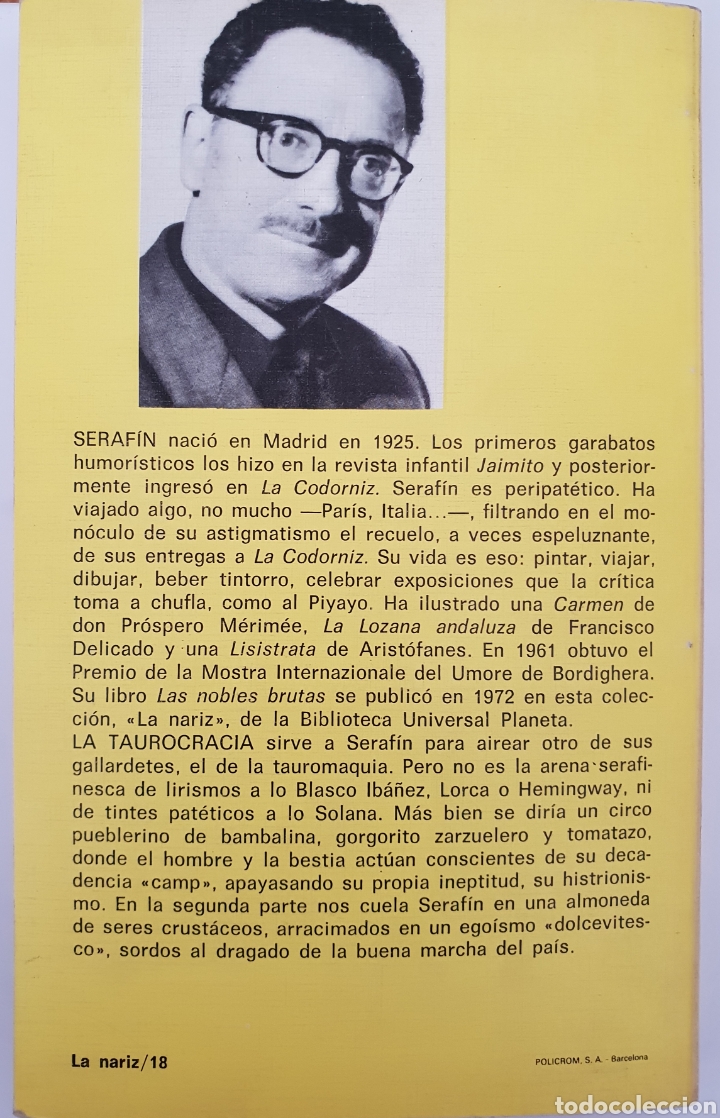 Libros: La taurocracia. Seraf&iacute;n - Foto 3