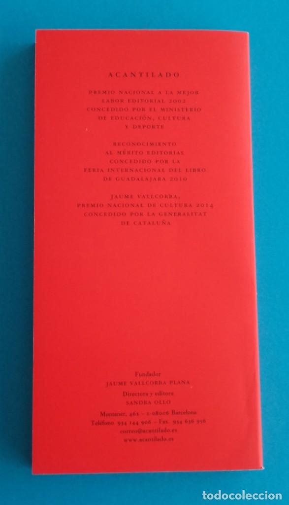 Libros: ACANTILADO. LISTA DE T&Iacute;TULOS. MAYO DE 2018. - Foto 2