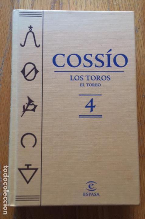 Libros: COSSIO, LOS TOROS, EL TOREO Tomo 4 - Foto 1
