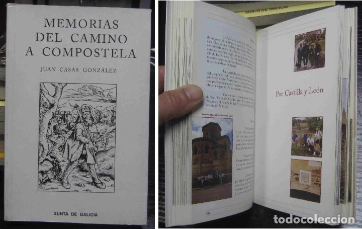 Libros: Memorias del Camino a Compostela. Juan Casas Gonz&aacute;lez. Xunta Galicia