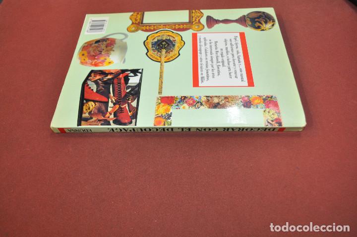 Libros: Decorar con el decoupage , objetos y muebles - Mariarita Macchiavelli - - MA1 - Foto 5