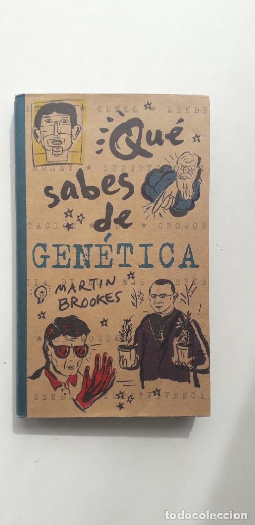 Libros: QUE SABES DE GENETICA - MARTIN BROOKES - Foto 1