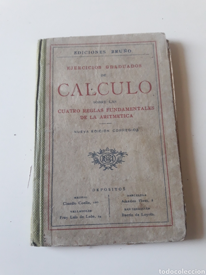Libros: Ejercicios graduados calculo ediciones bru&ntilde;o 1944 - Foto 1