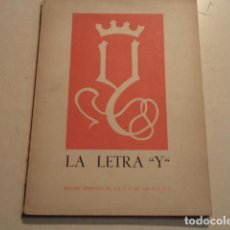 Libros: LA LETRA Y (SU HISTORIA Y PRESENTE) - MANUEL BALLESTEROS GAIBROIS. Lote 153226678