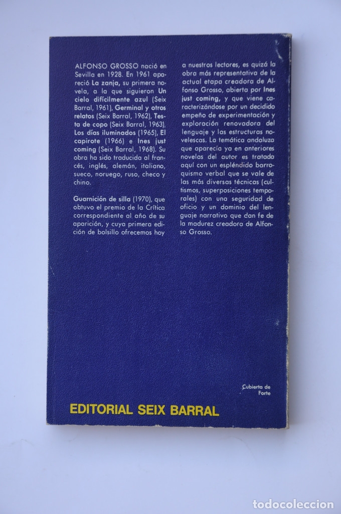 Libros: Guarnici&oacute;n de silla - GROSSO, Alfonso - Foto 3