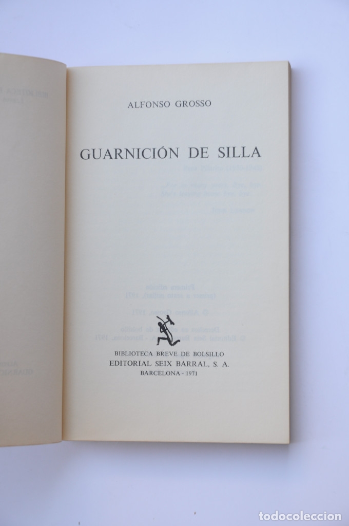 Libros: Guarnici&oacute;n de silla - GROSSO, Alfonso - Foto 2