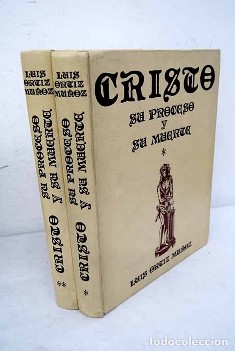 Libros: Cristo: su proceso y su muerte.- Ortiz Mu&ntilde;oz, Luis - Foto 1