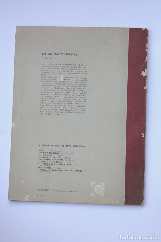 Libros: Las sociedades secretas - HUTIN, S. - Foto 4