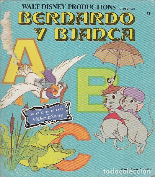 Libros: BERNARDO Y BIANCA - WALT DISNEY - Foto 1