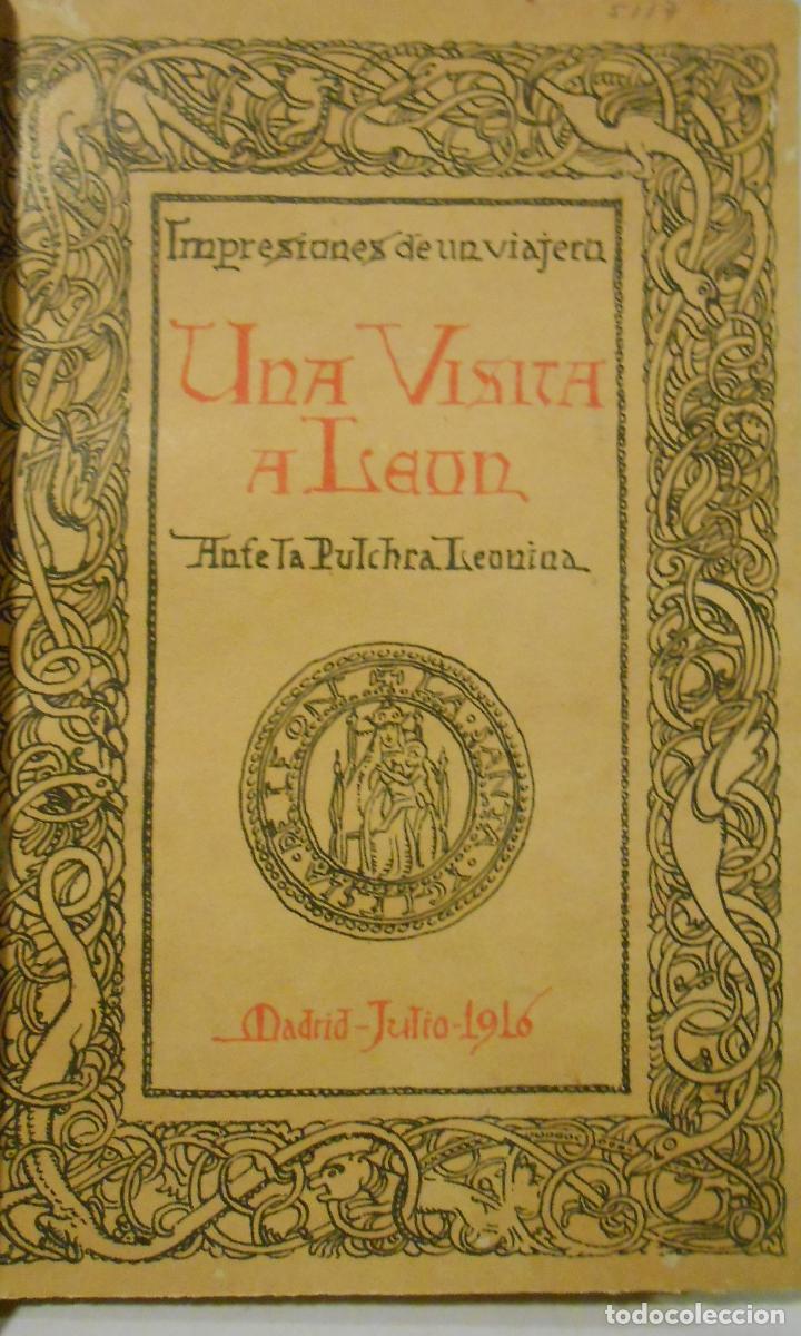 Libros: ROCH, Le&oacute;n.- - Una visita a Le&oacute;n. - Foto 1
