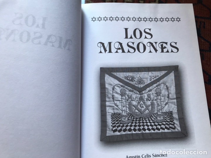 Libros: Los masones. Agust&iacute;n Celis. Como nuevo - Foto 3