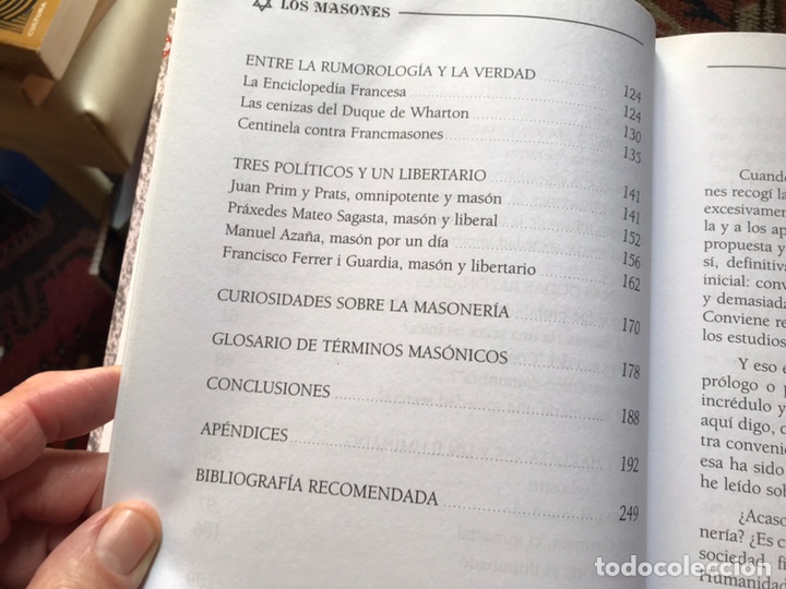 Libros: Los masones. Agust&iacute;n Celis. Como nuevo - Foto 6