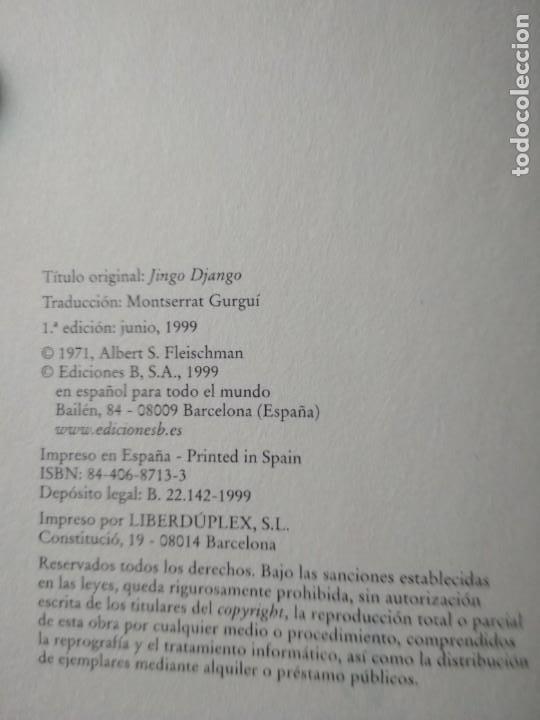 Libros: Jingo Django . Viaje con un desconocido / Sid Fleischman - Foto 2