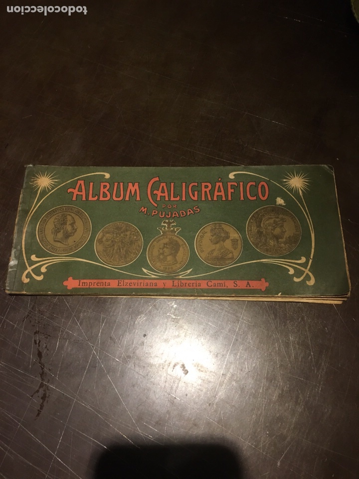 Libros: &Aacute;lbum caligr&aacute;fico por M. Pujadas
