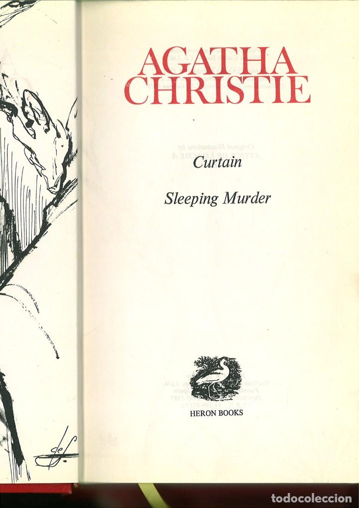 Libros: CURTAIN.-SLEEPING MUEDER. Agatha Christie - Foto 2