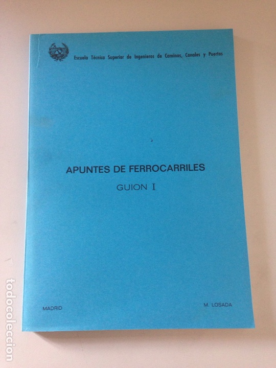 Libros: APUNTES DE FERROCARRILES GUI&Oacute;N I - Foto 1
