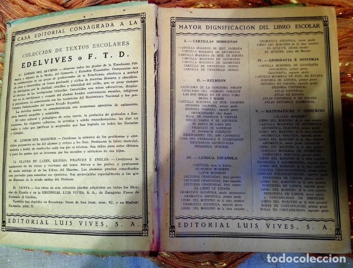 Libros: Libro Soluciones razonadas de los problemas de examen de estado. A&ntilde;o 1948 - Foto 2