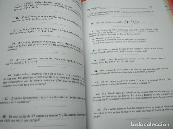 Libros: Problemas resueltos de matem&aacute;ticas b&aacute;sicas para el curso de acceso. VVAA 1991 - Foto 4