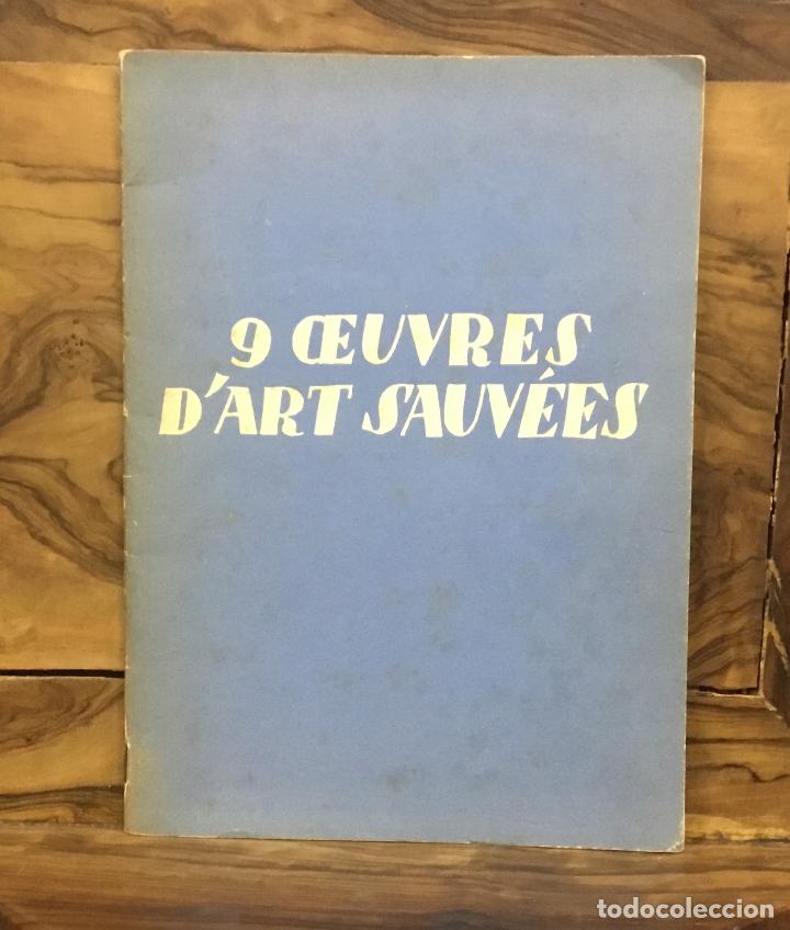 Libros: 9 OEUVRES DART SAUV&Eacute;ES. - Foto 1