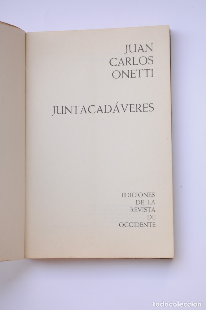 Libros: Juntacad&aacute;veres - ONETTI, Juan Carlos - Foto 2
