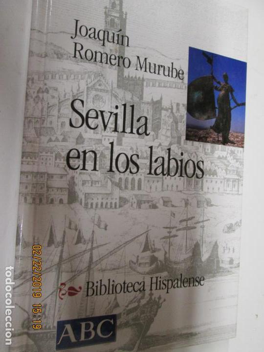 Libros: SEVILLA EN LOS LABIOS - JOAQU&Iacute;N ROMERO MURUBE -BIBLIOTECA HISPALENSE 1 - Foto 1
