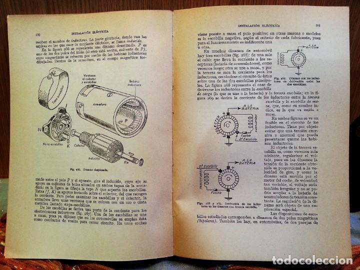 Libros: Libro MANUAL DE AUTOM&Oacute;VILES. A&ntilde;o 1951 - Foto 3