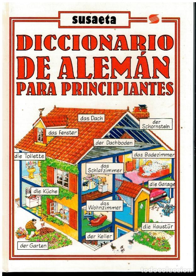 Libros: DICCIONARIO DE ALEM&Aacute;N PARA PRINCIPIANTES. Dicujos de John Shackell. - Foto 1