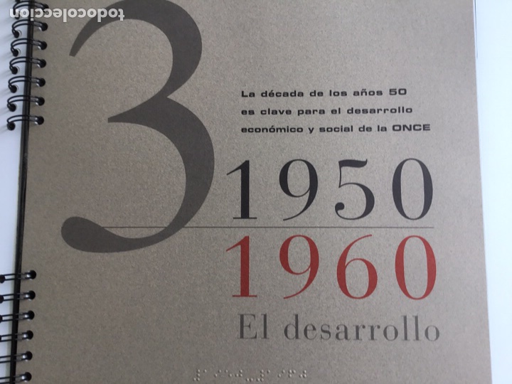 Libros: ONCE, historia de la once , 65 a&ntilde;os. - Foto 5