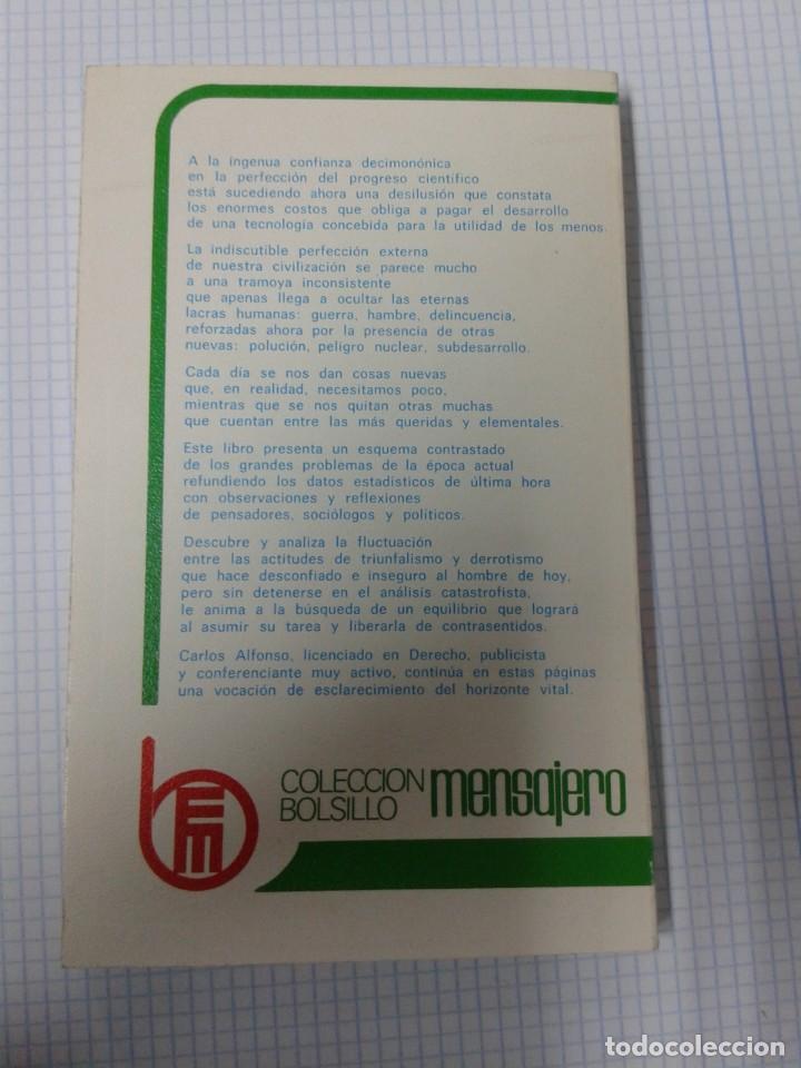 Libros: PROCESO AL SIGLO XX. EL PROGRESO Y SUS PARADOJAS. CARLOS ALFONSO. - Foto 2