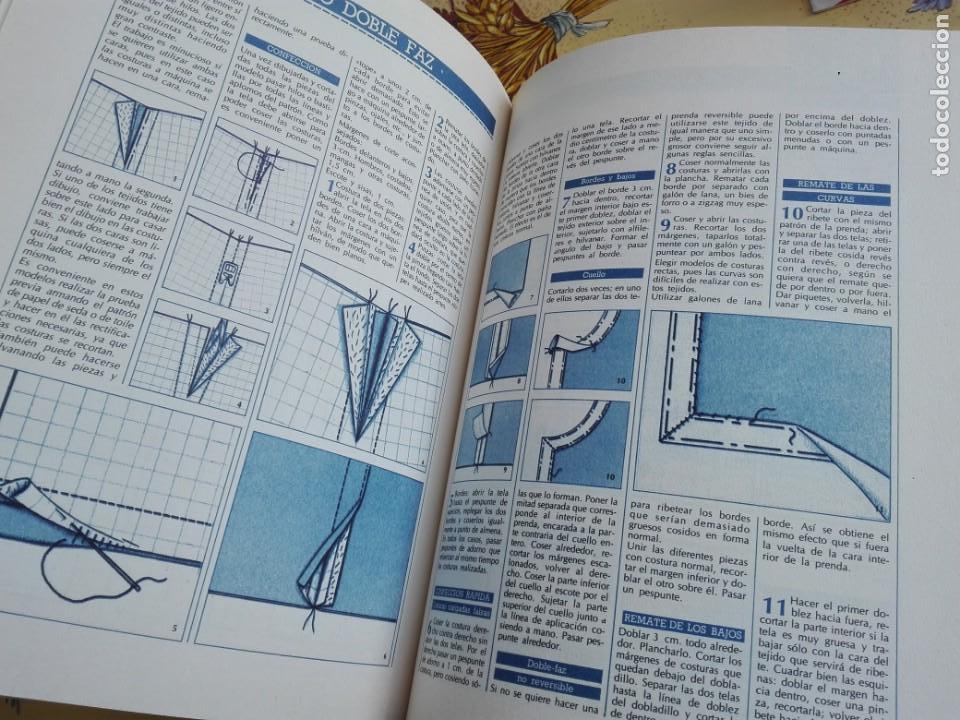 Libros: LIBRO 1988 - COSER A LA MODA - SARPE - 200 PG / 1 KG - TAPAS DURAS - Foto 3