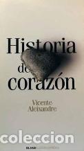 Libros: HISTORIA DEL CORAZON - VICENTE ALEIXANDRE - Foto 1