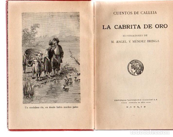 Libros: LA CABRITA DE ORO. - ANONIMO. - Foto 1