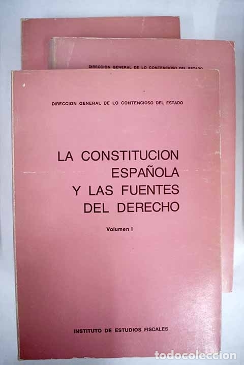 Libros: La Constituci&oacute;n Espa&ntilde;ola y las fuentes del Derecho - Foto 1