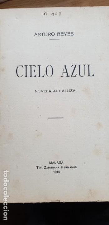Libros: CIELO AZUL NOVELA ANDALUZA - Foto 1