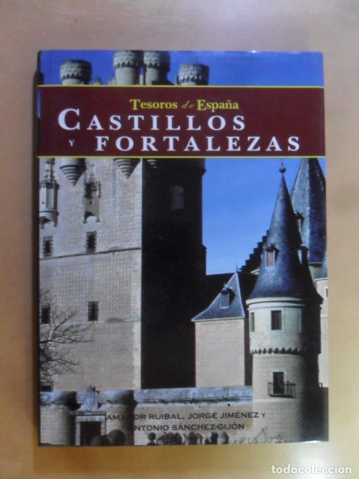 Libros: CASTILLOS Y FORTALEZAS - TESOROS DE ESPA&Ntilde;A - VV. AA. - ESPASA - 2000 - Foto 1
