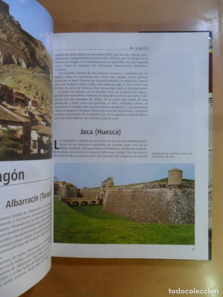 Libros: CASTILLOS Y FORTALEZAS - TESOROS DE ESPA&Ntilde;A - VV. AA. - ESPASA - 2000 - Foto 6