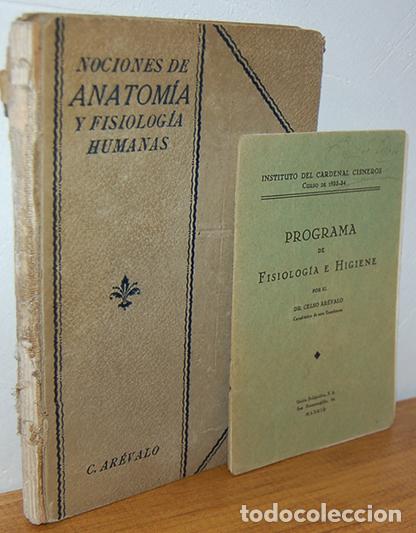 Livres: NOCIONES DE ANATOM&Iacute;A Y FISIOLOG&Iacute;A HUMANAS. Adaptadas al Cuestionario Oficial vigente - CELSO AR&Eacute;VAL