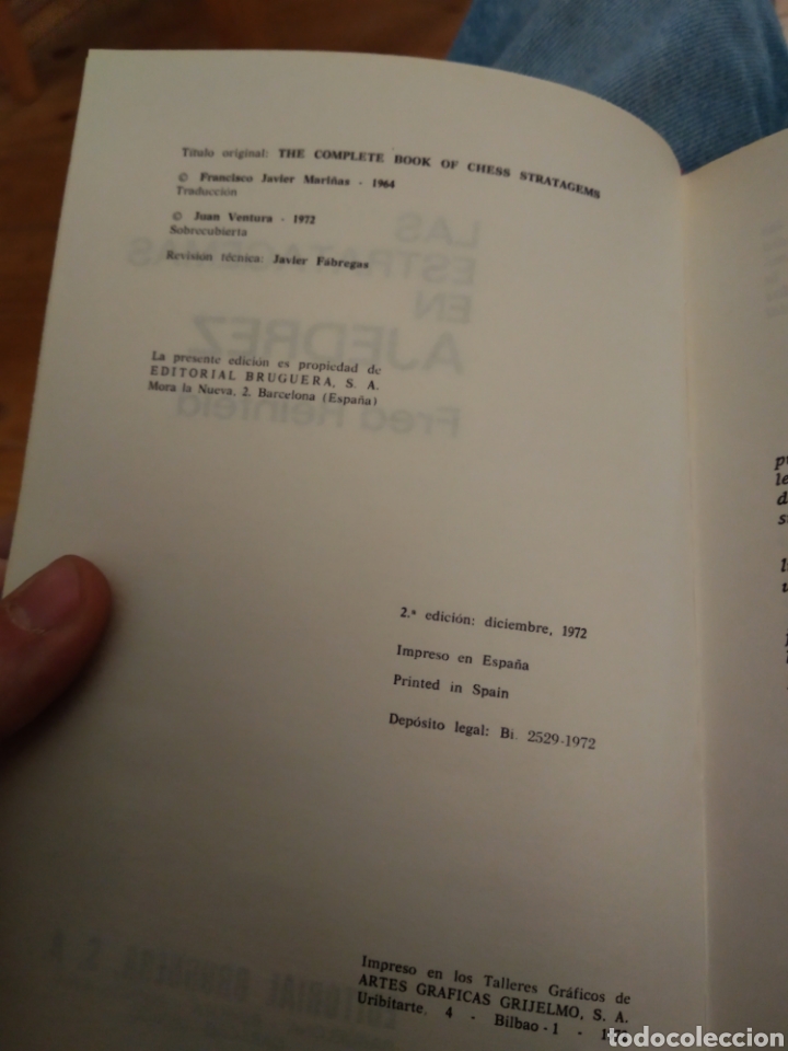 Libros: LAS ESTRATAGEMAS DEL AJEDREZ. FRED REINFELD - Foto 3