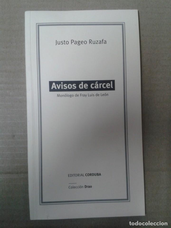 Libros: AVISOS DE CARCEL. MONOLOGO DE FRAY LUIS DE LEON