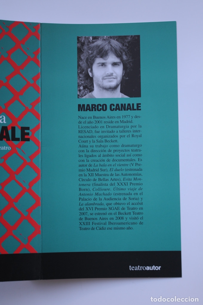 Libros: La alambrada - CANALE, Marco - Foto 2