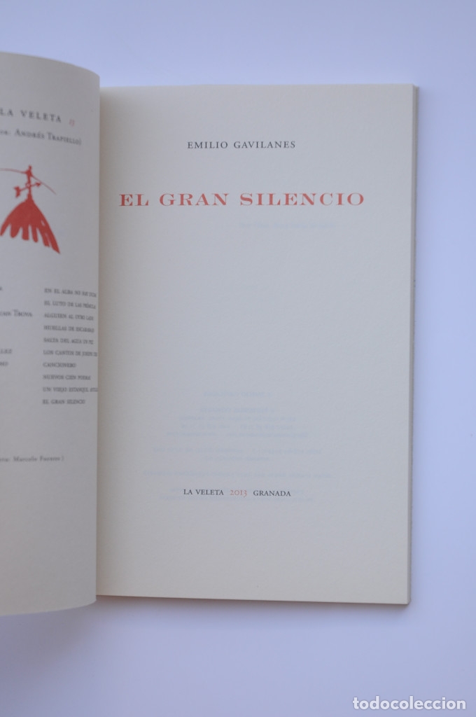 Libros: El gran silencio - GAVILANES, Emilio - Foto 2