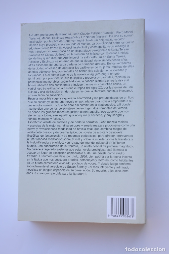 Libros: 2666 - BOLA&Ntilde;O, Roberto - Foto 3