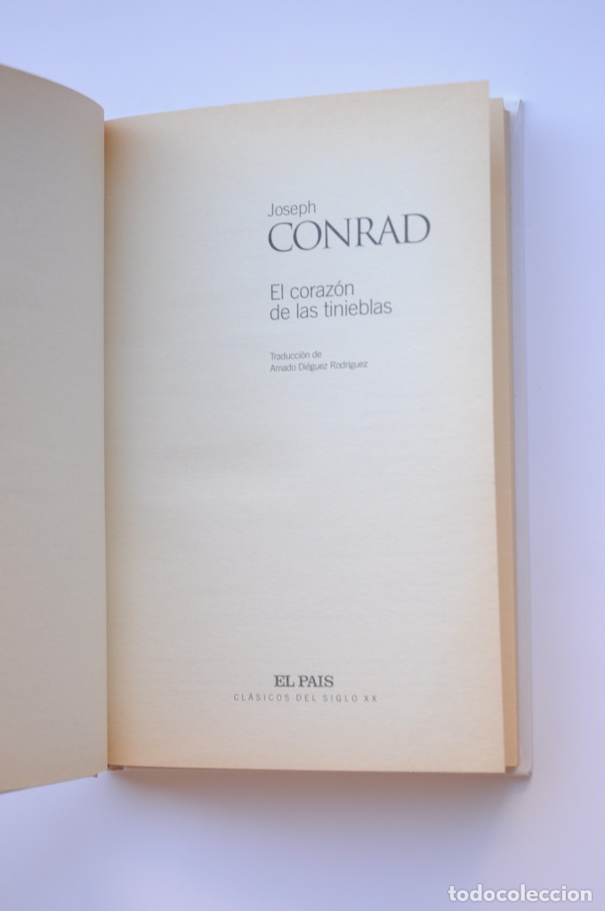 Libros: El coraz&oacute;n de las tinieblas - Joseph Conrad - Foto 2